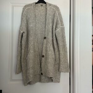 Free People Alpaca Oversized Cardigan